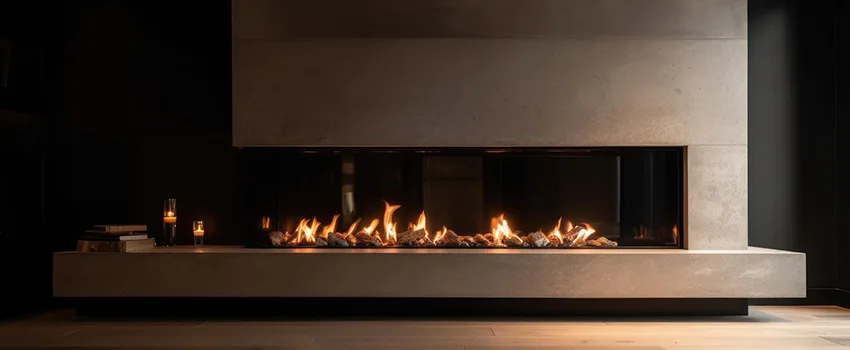 Gas Fireplace Ember Bed Design Services in Alafaya, Florida