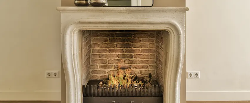 Vintage-style Fireplace Redesign in Alafaya, Florida