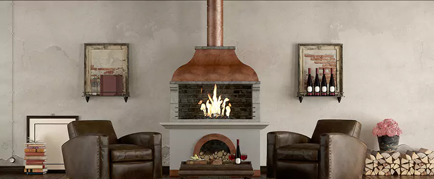 Thelin Hearth Products Providence Pellet Insert Fireplace Installation in Alafaya, FL