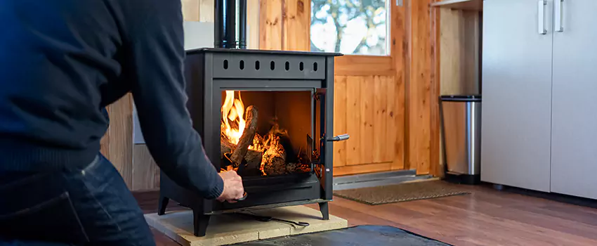 Open Hearth Wood Fireplace Installation in Alafaya, FL