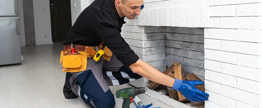 Fireplace Damaged Damper Frame Repair Services in Alafaya, Florida